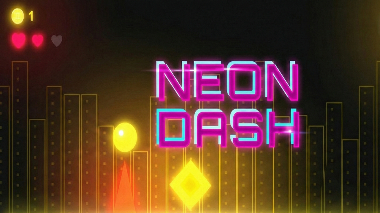Neon Dash Gameplay